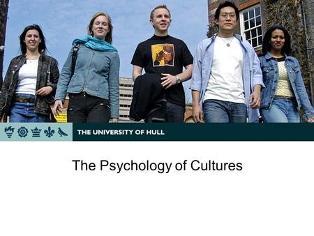 The Psychology of Cultures Ting Chen Immigration & Cultural Adviser International Office.