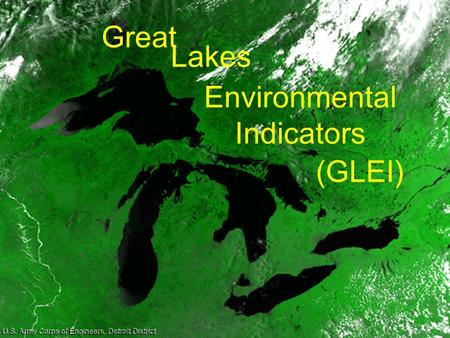 Great Environmental Indicators (GLEI) Lakes.