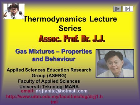 Thermodynamics Lecture Series    Applied Sciences Education.