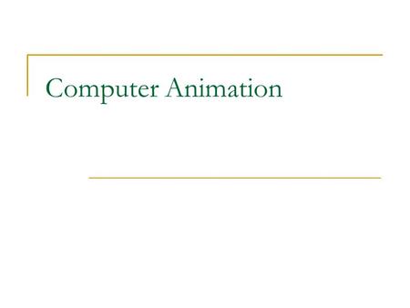 Computer Animation. Preproduction Preproduction is the thinking part of the process. During this phase, you should work out as many story and design ideas.
