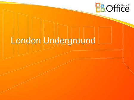 London Underground. LU, SOA and OBA Marc Holmes Architect Developer and Platform Evangelism