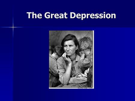 The Great Depression. Trends of the 1920’s High wages High wages High production High production High profits High profits Demand for goods Demand for.