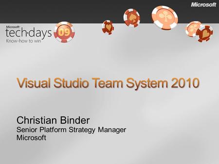 Christian Binder Senior Platform Strategy Manager Microsoft.