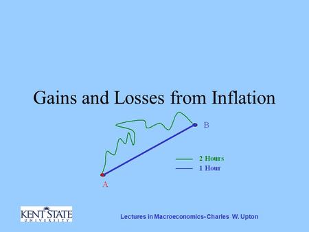 Lectures in Macroeconomics- Charles W. Upton Gains and Losses from Inflation.