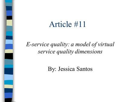E-service quality: a model of virtual service quality dimensions