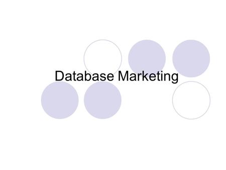 Database Marketing. Gestão do Conhecimento Gestão do Conhecimento é um conjunto de procedimentos, infra-estrutura tecnológica, práticas e ferramentas.