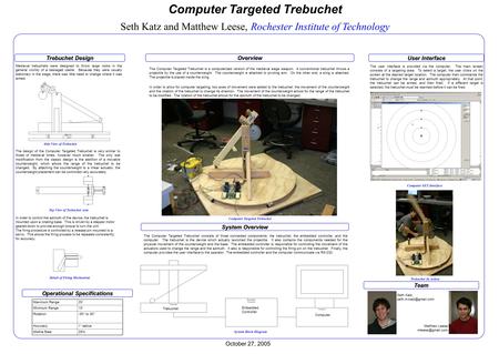 Computer Targeted Trebuchet