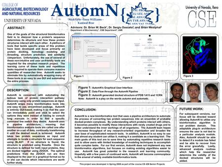 DESCRIPTION: AutomN is concerned with automating the tedious task of protein interaction pathway discovery using only protein sequences as input. AutomN.