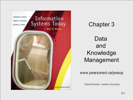 Chapter 3 Data and Knowledge Management