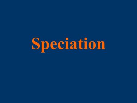 Speciation. We can separate speciation into a three-step process: An initial step that isolates populations; A second step that results in the divergence.