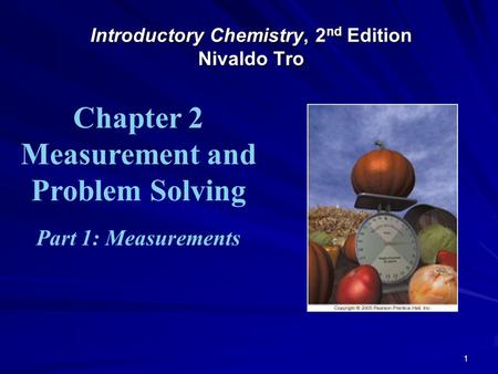 Introductory Chemistry, 2nd Edition Nivaldo Tro