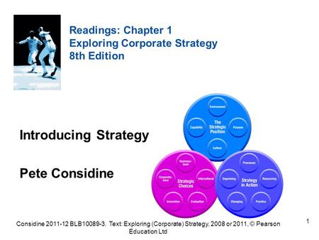Introducing Strategy Pete Considine Readings: Chapter 1