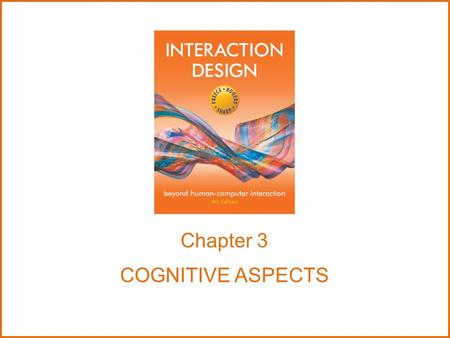 Chapter 3 COGNITIVE ASPECTS.