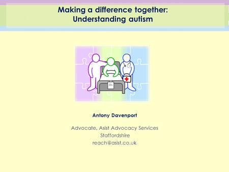 Making a difference together: Understanding autism