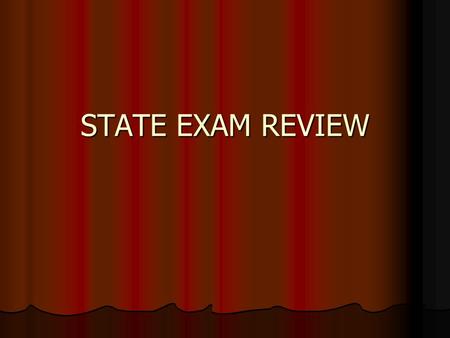 STATE EXAM REVIEW. IF YOUR RESIDENCE CHANGES, WHEN MUST YOU NOTIFY MVC?