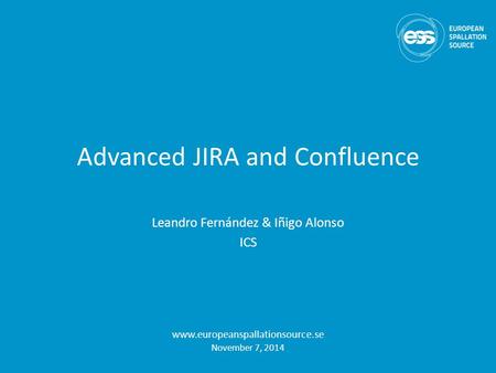 Advanced JIRA and Confluence