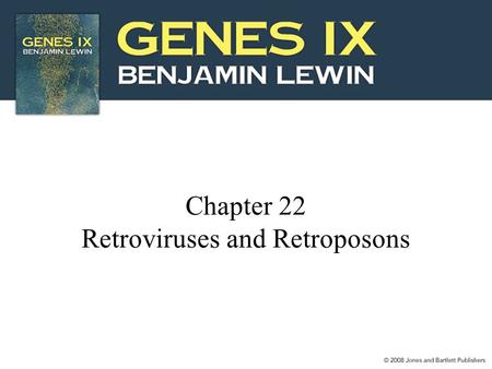 Retroviruses and Retroposons