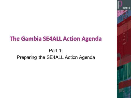The Gambia SE4ALL Action Agenda