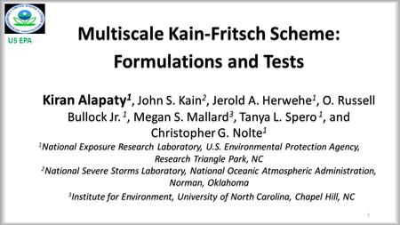 Multiscale Kain-Fritsch Scheme: Formulations and Tests