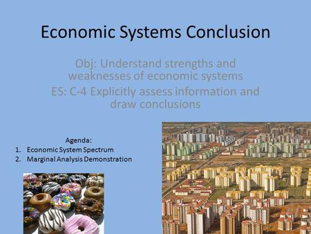 Economic Systems Conclusion