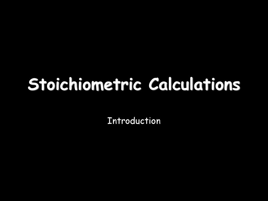 24+ Chapter 9 Review Stoichiometry