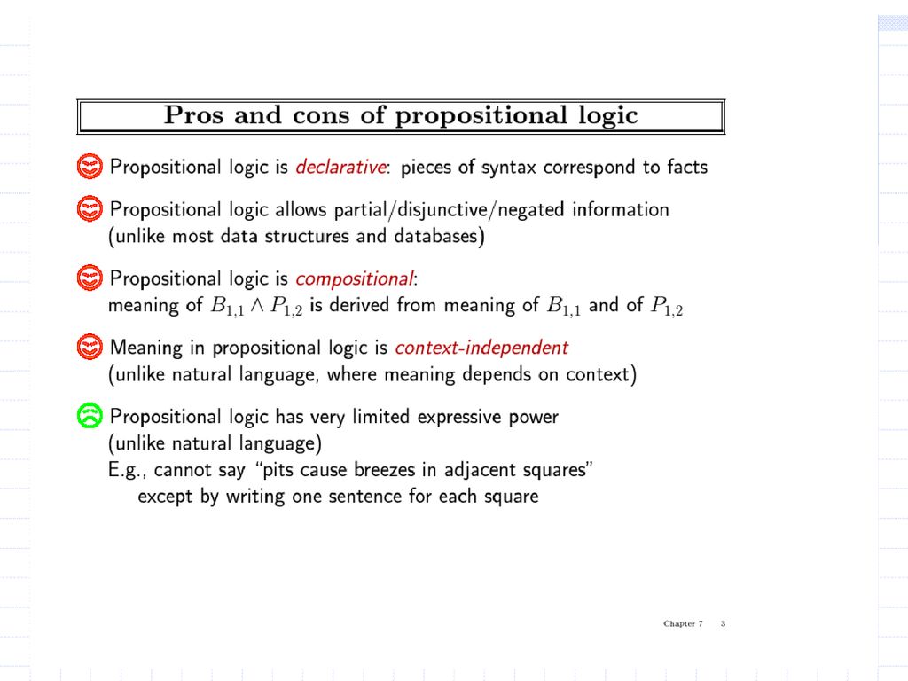 Notes 8: Predicate Logic And Inference - Ppt Download