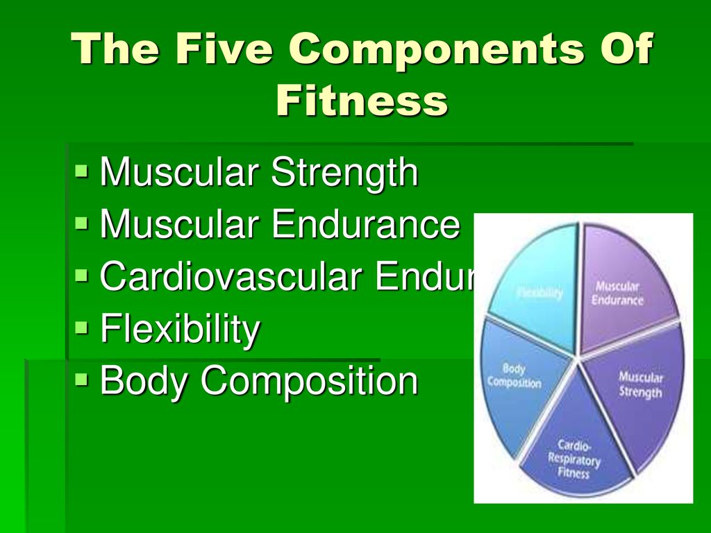 The Five Components Of Fitness - ppt download