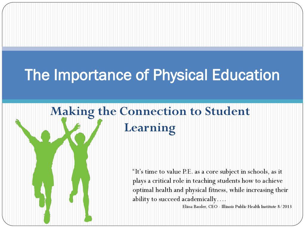 what is the importance of physical education in our life