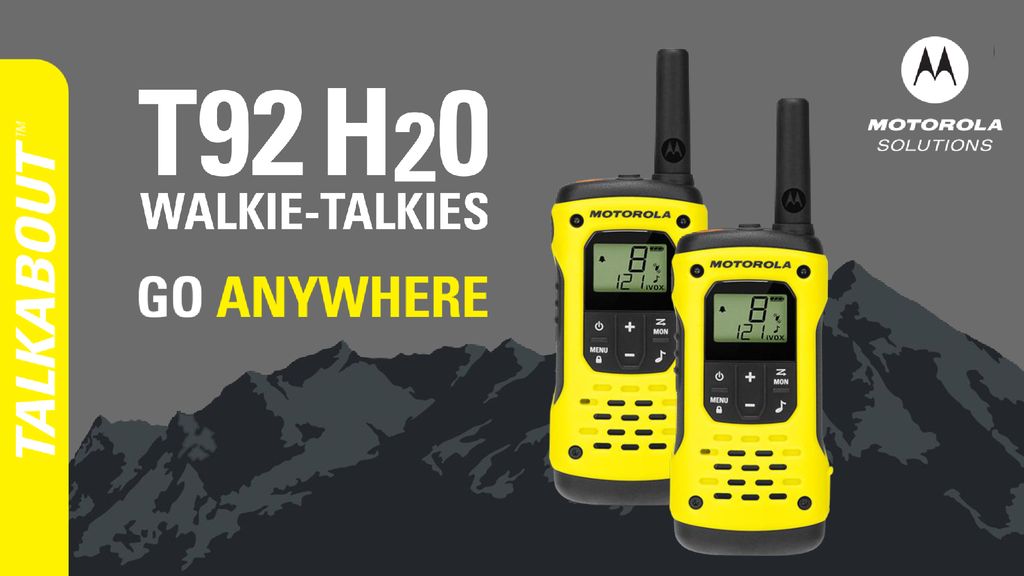 Introducing the Motorola Solutions T82 Extreme, available now from
