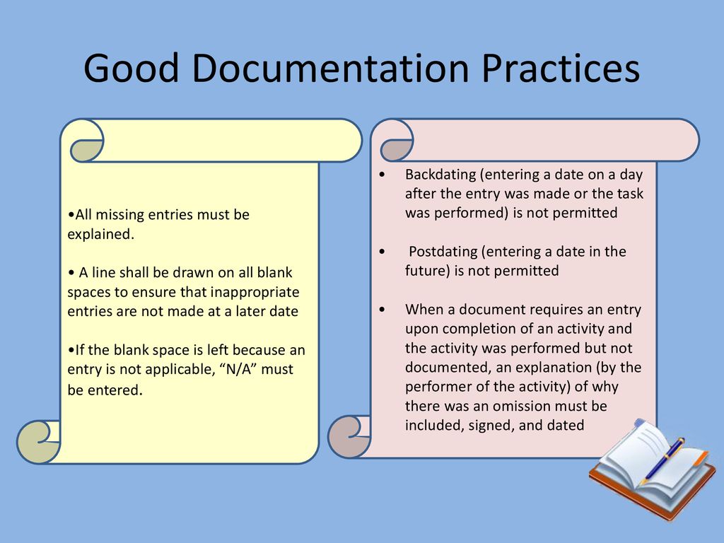 Good Documentation Practices - ppt download