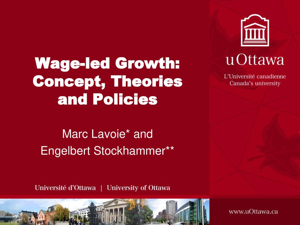 Wage-led Growth: Concept, Theories and Policies - ppt download
