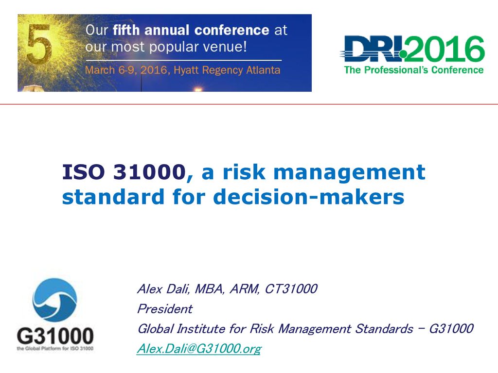 iso 31000 risk management ppt iso 31000 risk management ppt