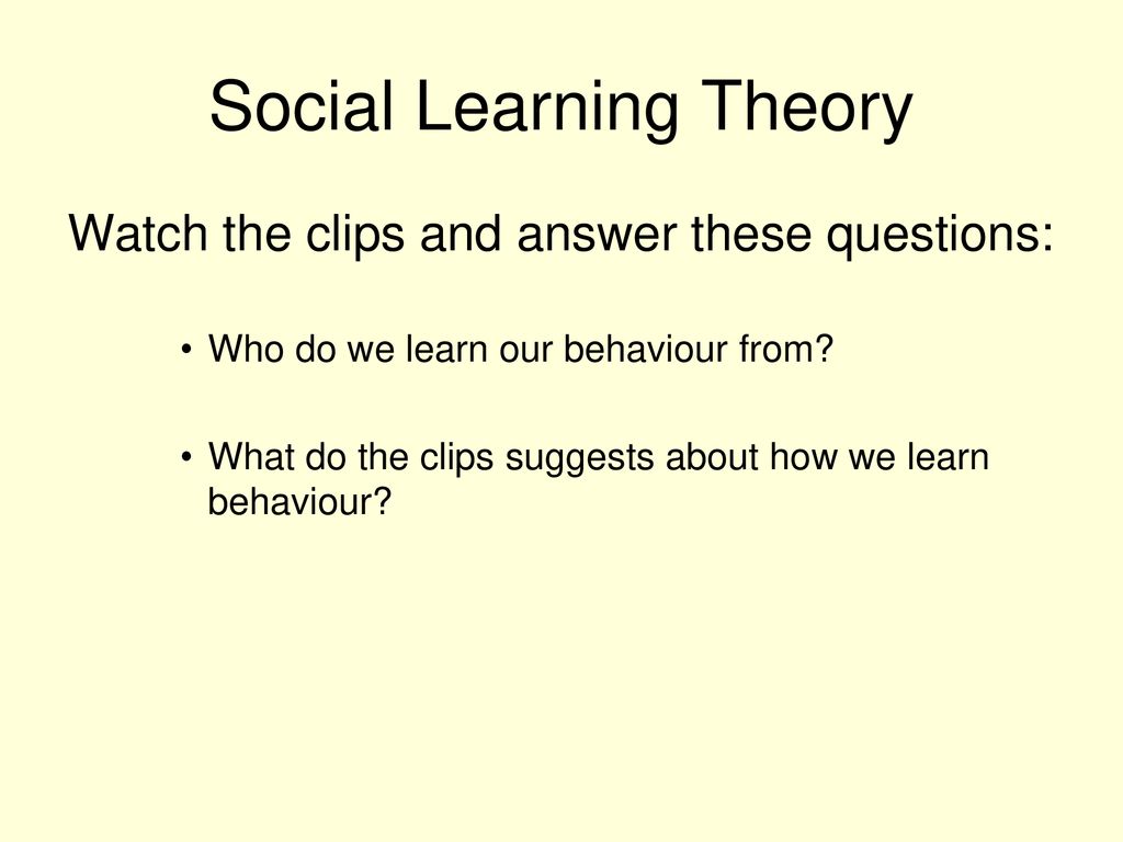 Social Learning Theory: Bandura's Hypothesis (+ Examples)