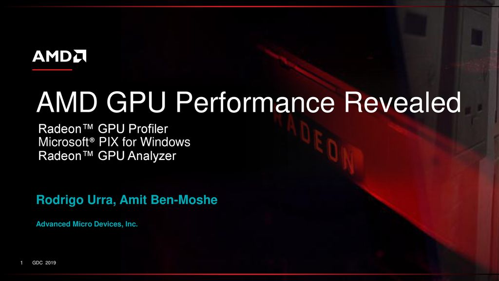 Developing DirectX® applications - AMD GPUOpen