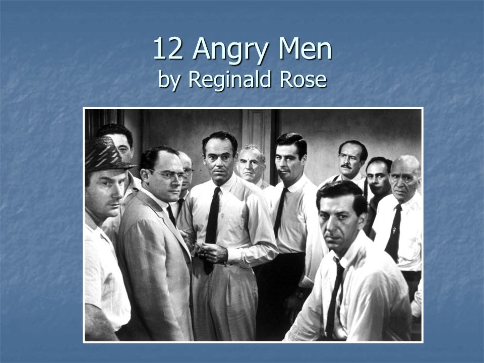 who wrote 12 angry men