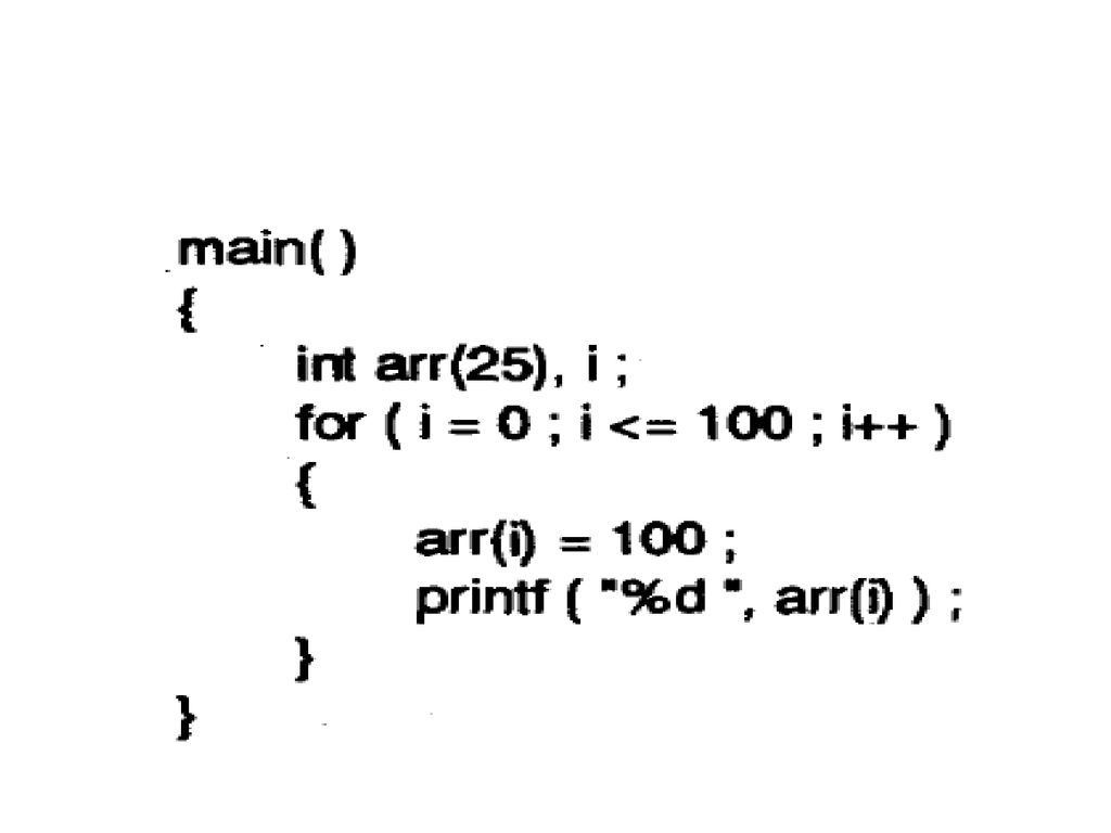 Arrays C provides the option to the user to combine similar data types ...