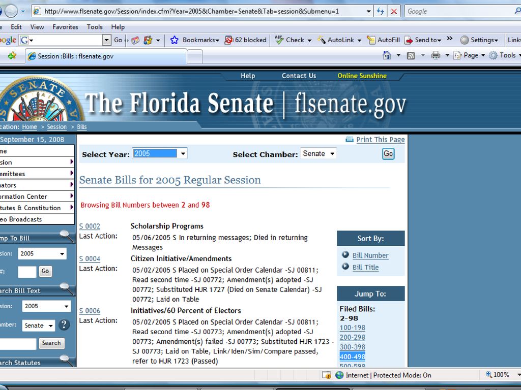 FLORIDA LEGISLATIVE HISTORY RESEARCH - Ppt Download