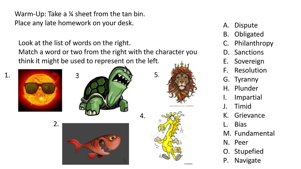 Warm Up Take A Sheet From The Tan Bin Ppt Download