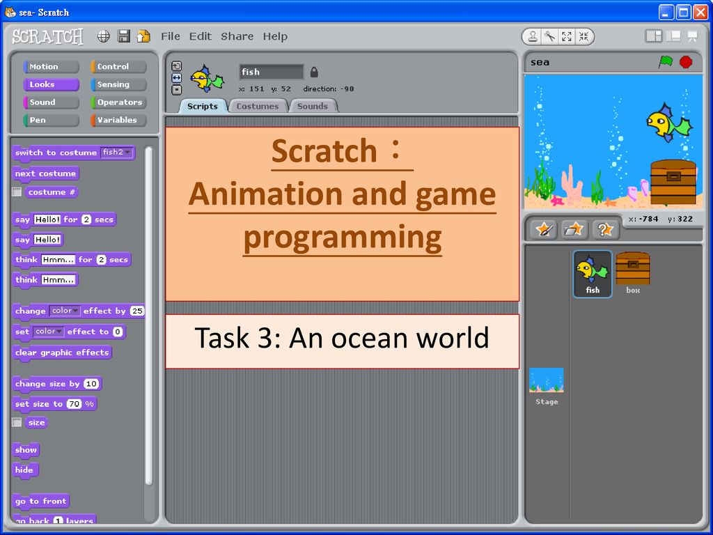 Scratch： Animation and game programming - ppt download