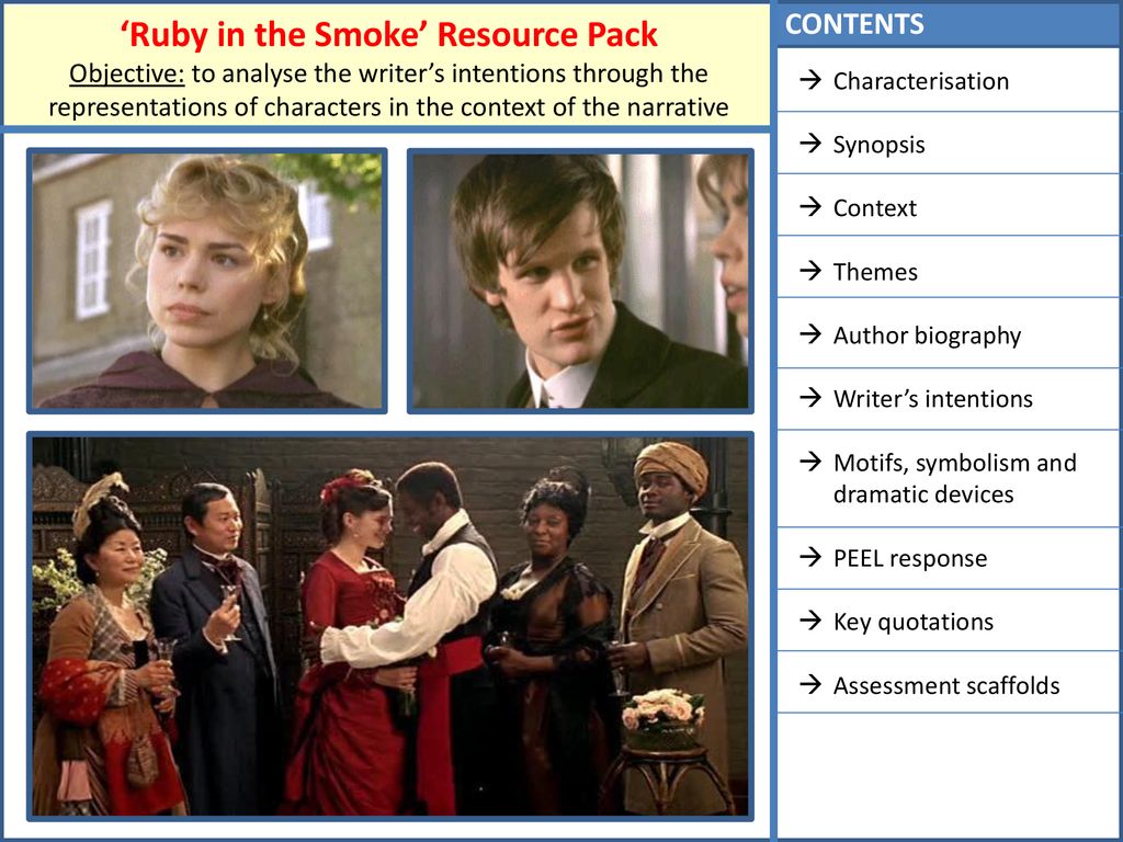 Ruby in the Smoke' Resource Pack - ppt download