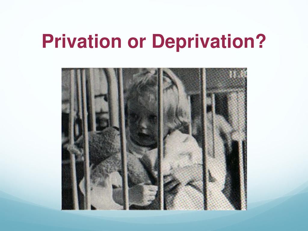 what does privation mean