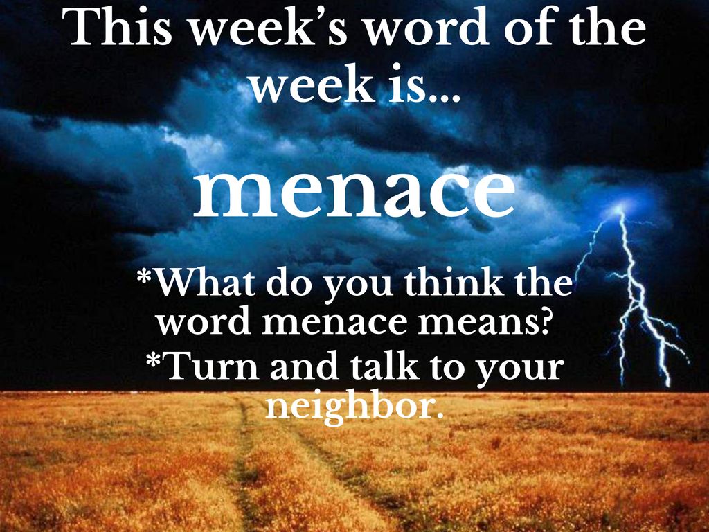 This week's word of the week is… - ppt download