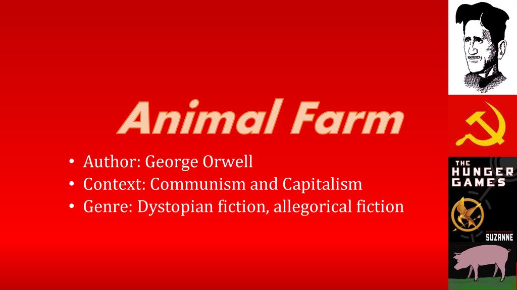 Animal Farm Author: George Orwell Context: Communism and Capitalism - ppt  download