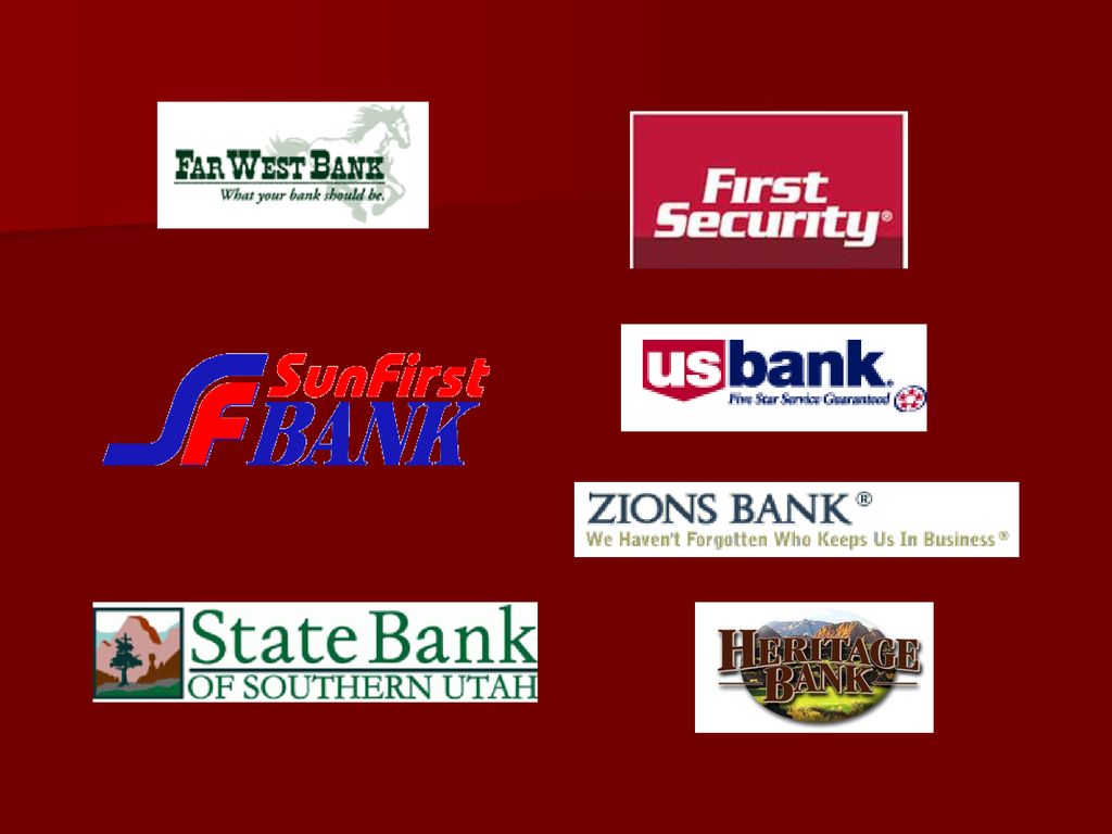 Financial institution comparison project ppt download
