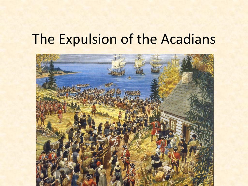 the great deportation of acadians