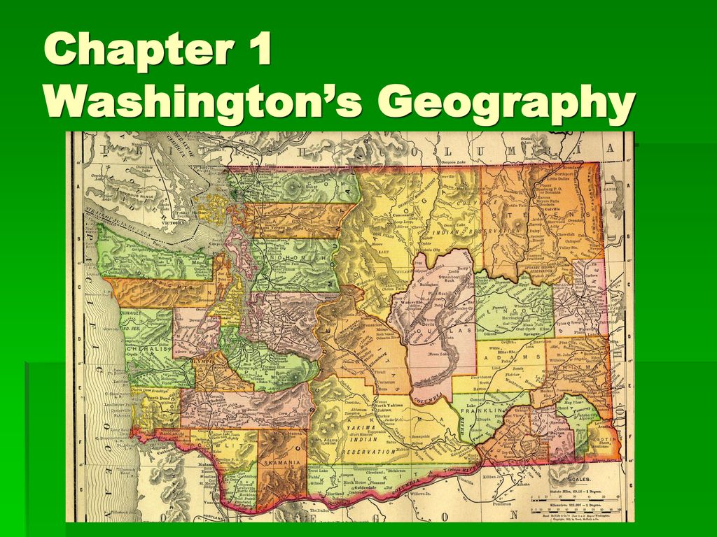 Chapter 1 Washington's Geography - ppt download