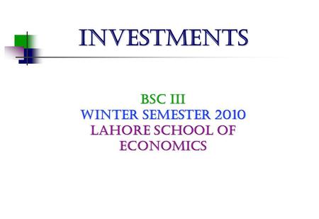 Lahore School of Economics