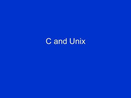 C and Unix. Introduction to Different OS Airlines 1. Mac Airline: All the stewards, stewardesses, captains, baggage handlers, and ticket agents look the.