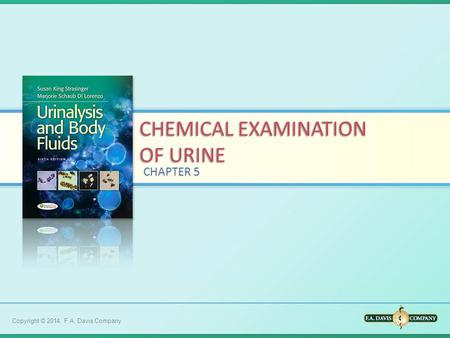 CHEMICAL EXAMINATION OF URINE