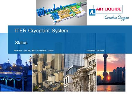 ITER Cryoplant System Status